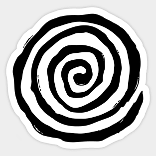 Burtonesque Pop Swirl Sticker